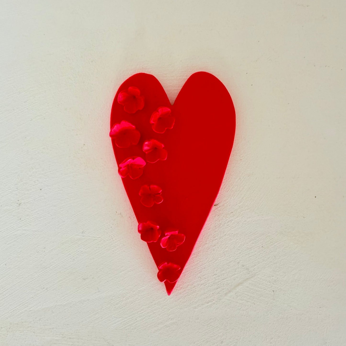 Bijoux de mur - COEUR FLEURS