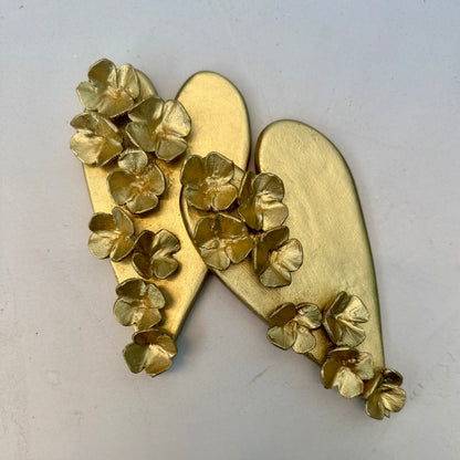 Bijoux de mur - COEUR FLEURS