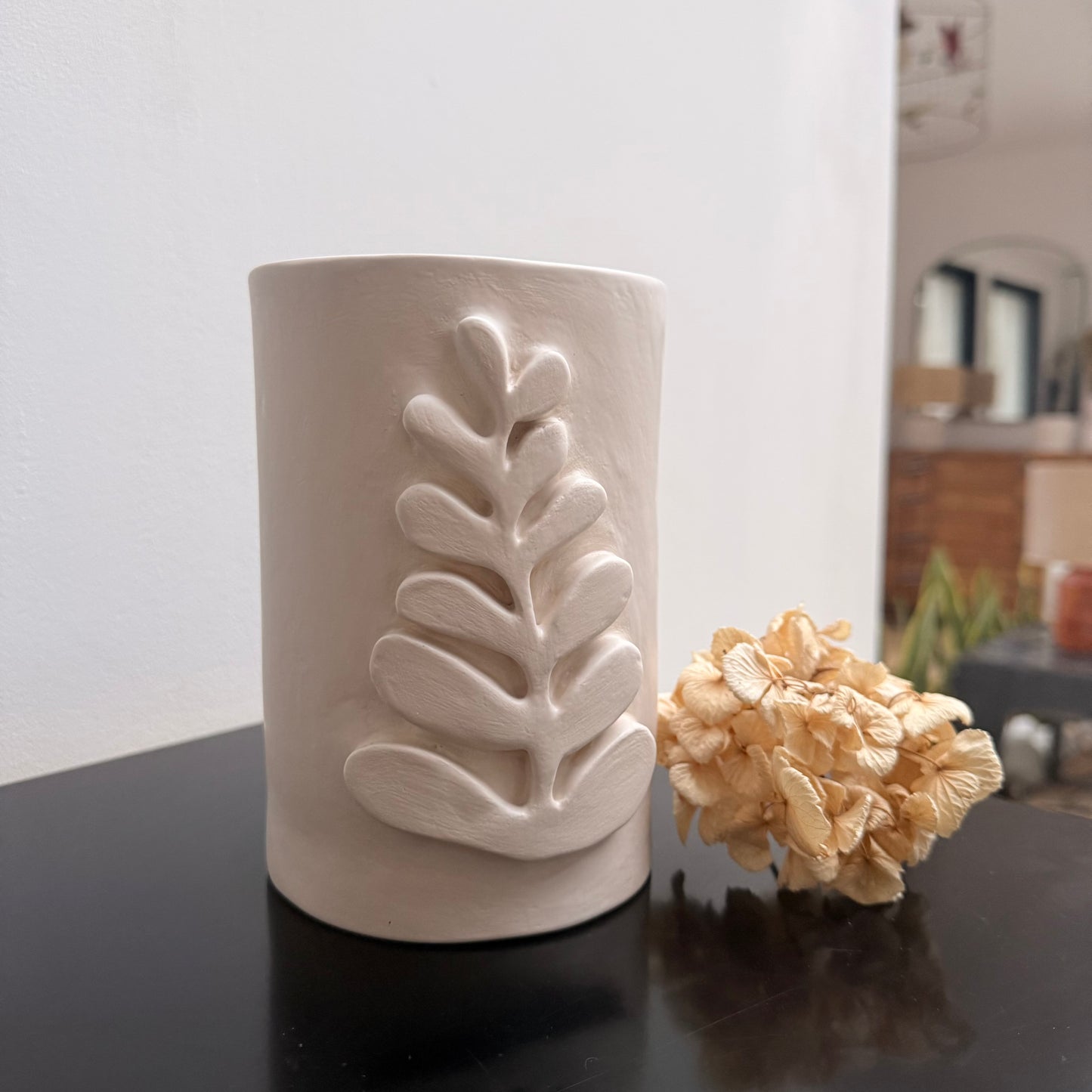 VASE FEUILLE